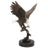 Tượng chim Đại bàng Đầu trắng bằng đồng SPI Eagle on Branch