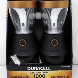 Đèn Duracell LED Lanterns 1000 Lumens W/USB Connestion 2 Pack