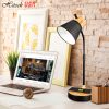 Đèn Bàn Ottlite Wellness Series Led Sạc Không Dây, Vân Gỗ Tinh Tế, Sang Trọng