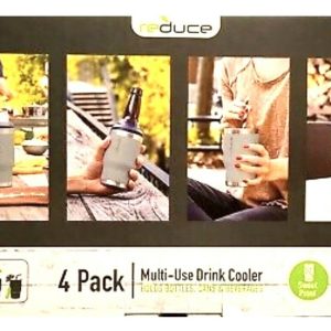Set ly cách nhiệt giữ lạnh cho đồ uống REDUCE 4 in 1