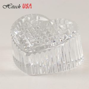 Chặn giấy pha lê Waterford hình trái tim
