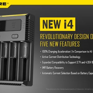 Bộ sạc pin đa năng Nitecore Intellicharger New I4