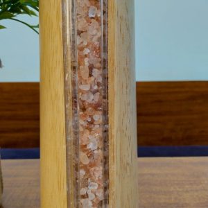 Cối xay muối cao cấp URBAN GOURMET FOODS kèm muối hồng Himalayan