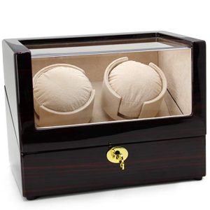 Hộp đựng đồng hồ tự động 2 cơ CHIYODA Dual Watch Winder