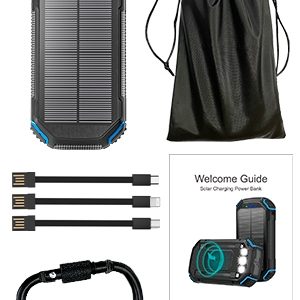 Pin dự phòng năng lượng mặt trời Goodaaa 36000mAh