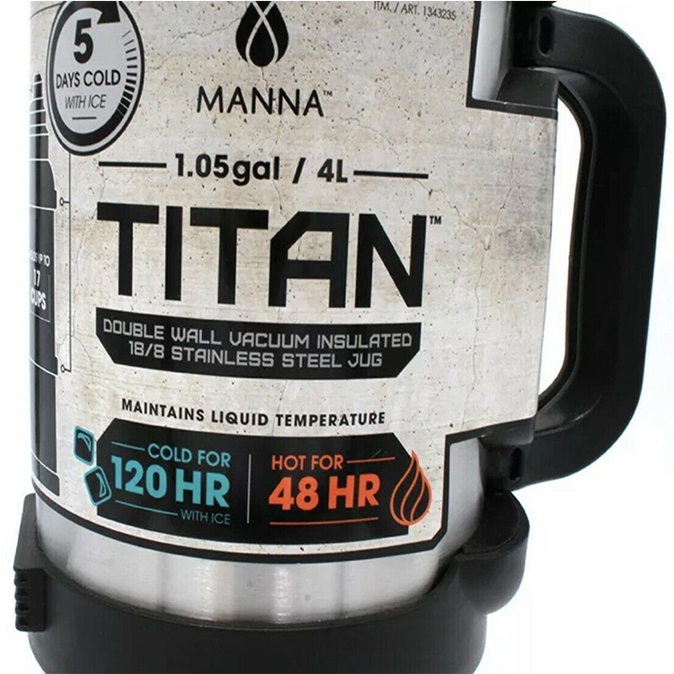 Bình Cách Nhiệt Chân Không Manna Titan 1.05 Gal / 4L