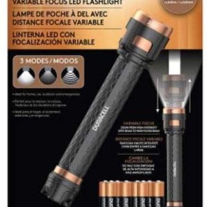 Đèn pin Duracell 2500 Lumens Variable Focus LED Flashlight
