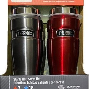 Set bình giữ nhiệt THERMOS Stainless Steel King Travel Tumbler