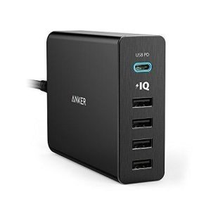 Củ sạc Anker USB Type-C Premium 5-Port 60W Powerport+