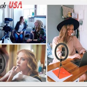 Đèn LED vòng Vivitar 10-Inch Streaming Essentials