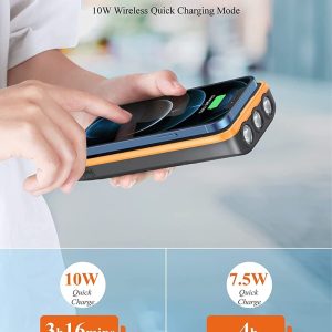 Pin dự phòng năng lượng mặt trời ZONHOOD L3SW 38800mAh