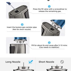 Bật lửa cigar 3 ngòi Kollea Torch Lighter