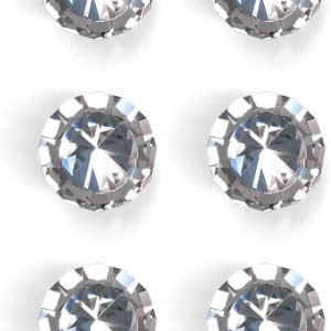 Tay nắm cửa tủ bằng pha lê Isaac Jacobs set of 6