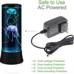 Đèn thủy sinh sứa EDIER LED Fantasy Jellyfish Lava Lamp