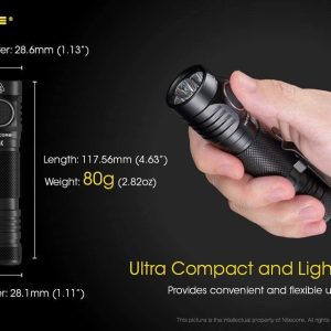 Đèn Pin Mini siêu sáng NITECORE E4K