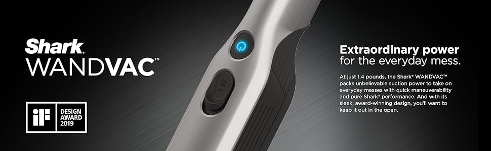 Shark, WANDVAC, WV201, Hand Vacuum, Banner