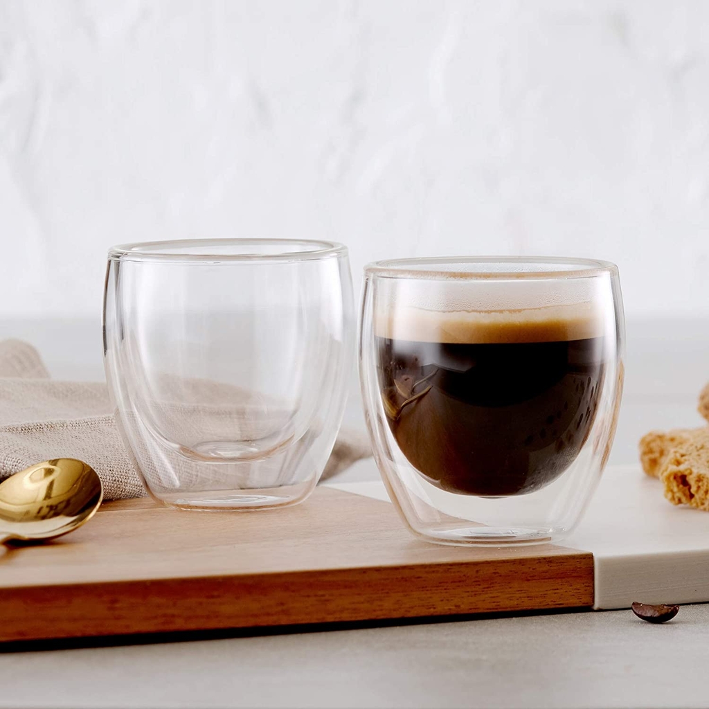 Cốc uống cà phê cách nhiệt Barista, 75ml, pack of 2