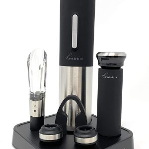 Bộ dụng cụ mở rượu vang chuyên dụng Rabbit Electric Wine Set