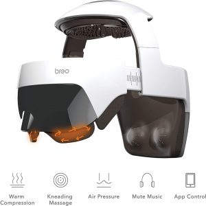 Máy mát xa đầu mắt thế hệ thứ 5 breo idream 5S head massager