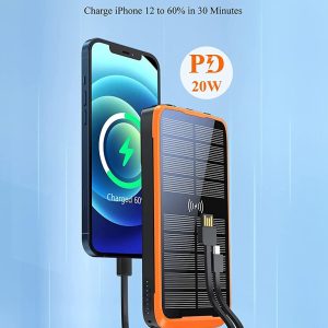 Pin dự phòng năng lượng mặt trời ZONHOOD L3SW 38800mAh