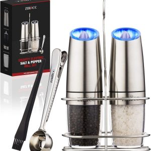 Bộ xay tiêu và muối tự động ZIROCC