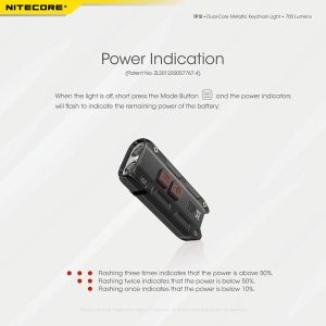 Đèn pin Nitecore TIP SE Keychain 700 lumens