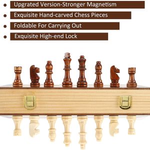 Bộ cờ vua bằng gỗ Jseraph