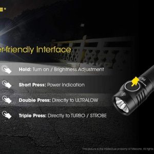 Đèn Pin Mini siêu sáng NITECORE E4K
