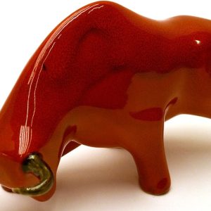 Tượng bò tót Tây Ban Nha bằng gốm