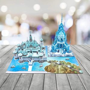 Bộ xếp hình 3D Frozen II Arendelle & Ice Castle