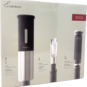 Bộ dụng cụ mở rượu vang chuyên dụng Rabbit Electric Wine Set