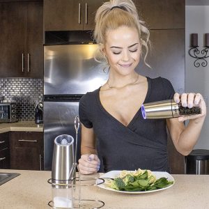 Bộ xay tiêu và muối tự động ZIROCC