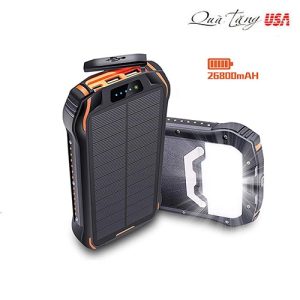Pin dự phòng Solar Charger 26800mAh Power Bank