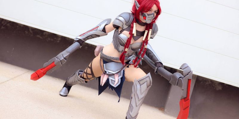 akali-cosplay-tho-san-3 thợ săn Akali cospalt siêu hot