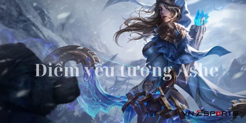Ashe có độ cơ động không cao