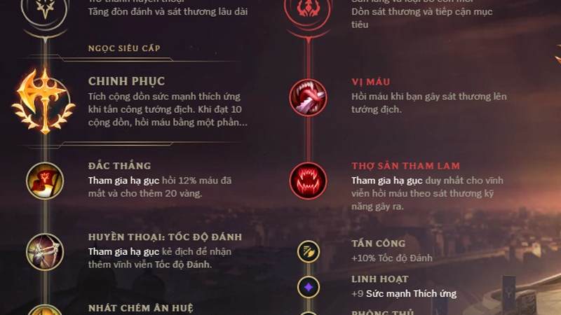 bang-ngoc-tuong-yasuo Cập nhật bảng ngọc tướng Yasuo mùa 13 cho game thủ