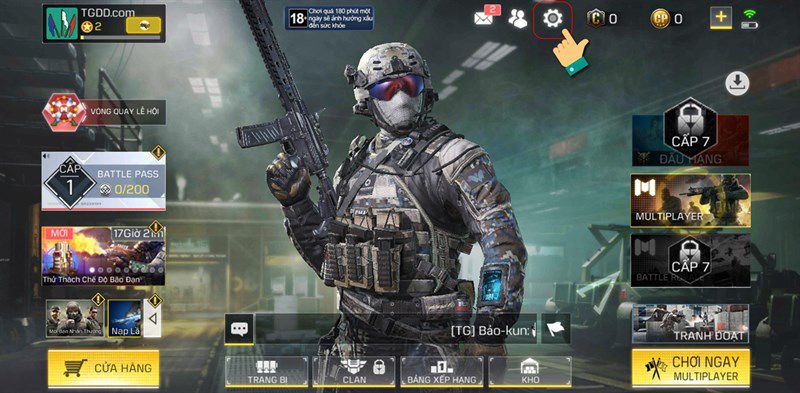 Bật xác thực hai lớp cho tài khoản Call of Duty