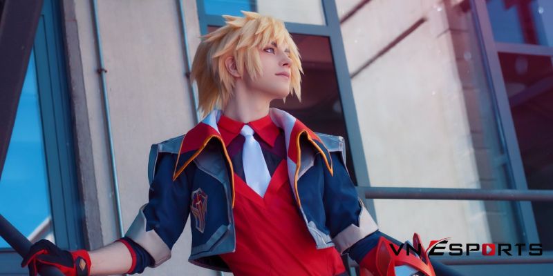 battle-academia-ezreal-cosplay-3 cosplay Ezreal học viện chiến binh cực bảnh bao