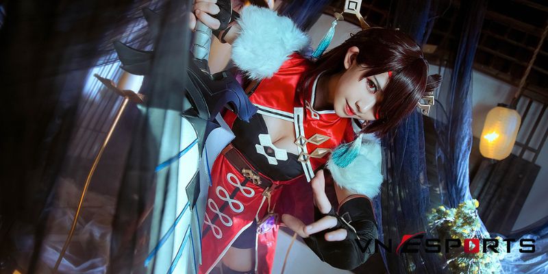 beidou-cosplay-genshin-impact-1 Beidou copslay thu hút bởi nữ coser Trung Quốc (1)