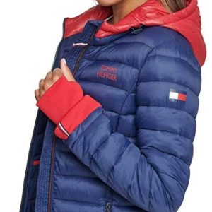 Áo Khoác Tommy Hilfiger Màu Trắng Có Mũ