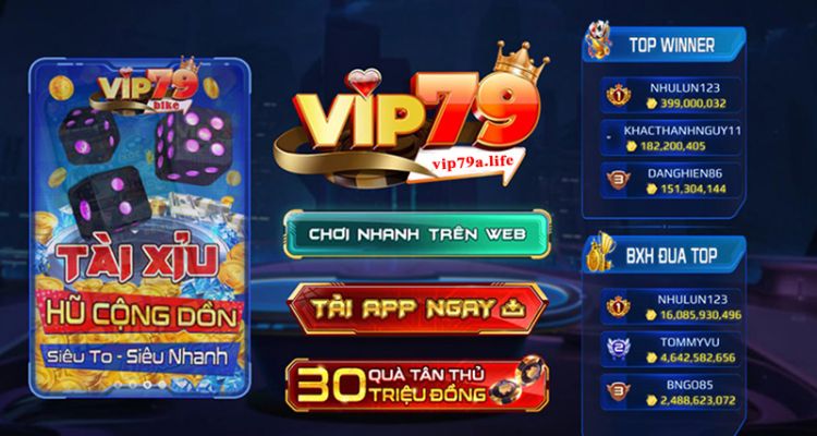 Các bước trải nghiệm game bài Vip79 đơn giản