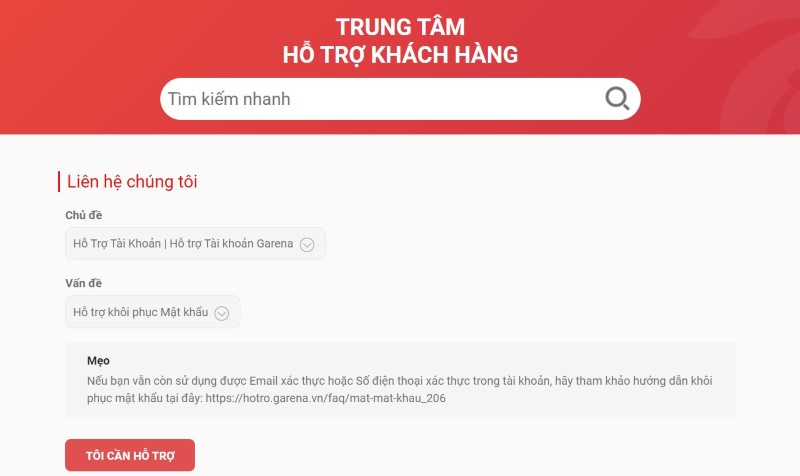 cach-lay-lai-tai-khoan-garena-lien-quan-id-game Hiện chưa có cách lấy lại tài khoản Garena Liên Quân bằng ID game