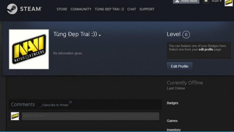 Hướng dẫn đổi tên CSGO trực tiếp trong trò chơi