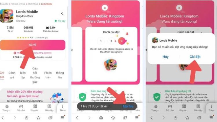 cach-tai-lords-mobile-cho-android Hướng dẫn tải game Lords Mobile nhanh trên Google Play