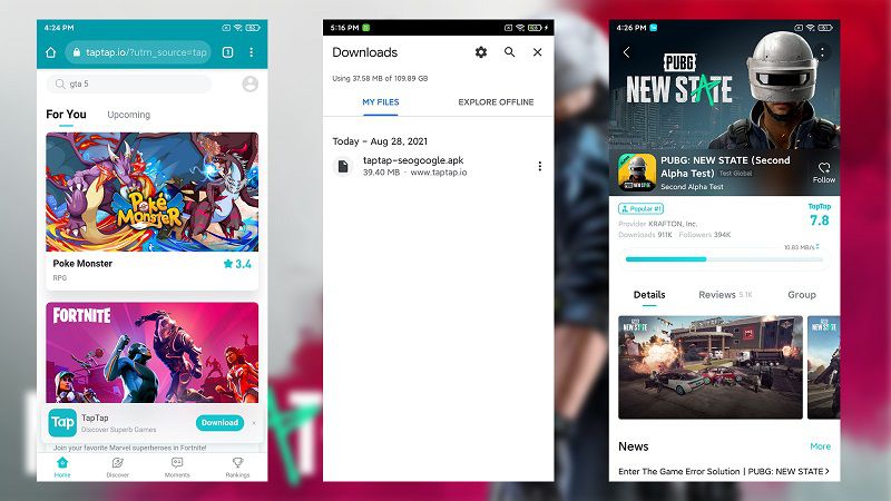 Cách tải PUBG New State Android
