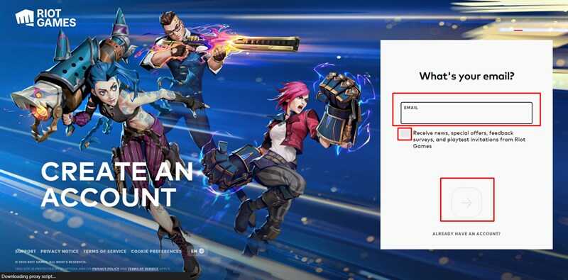 cach-tao-tai-khoan-valorant-riot-game Đăng nhập vào game Valorant