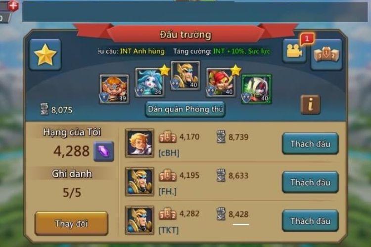cach-vao-dau-truong-lord-mobile-khi-lau-dai-dat-cap-10 Cách vào Đấu trường Lord Mobile khi lâu đài đạt cấp 10