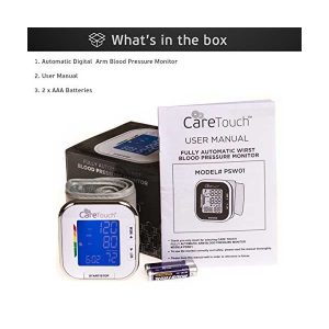 Máy đo huyết áp đeo cổ tay CareTouch Automatic Platinum Series