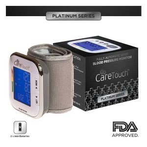 Máy đo huyết áp đeo cổ tay CareTouch Automatic Platinum Series