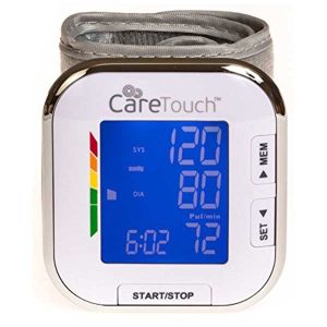 Máy đo huyết áp đeo cổ tay CareTouch Automatic Platinum Series